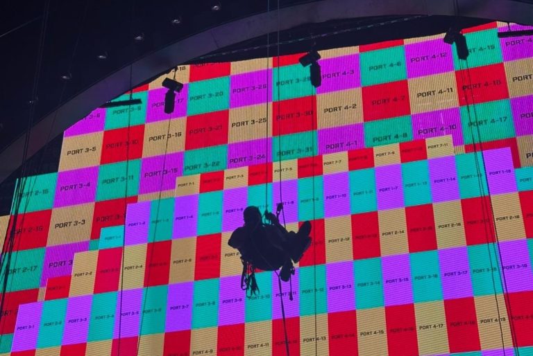 main stage at chickenstock festival 2023